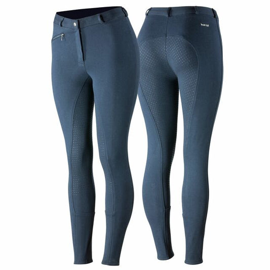 Horze Active Silicone FS Seat Ladies Breeches - Pet And Farm 