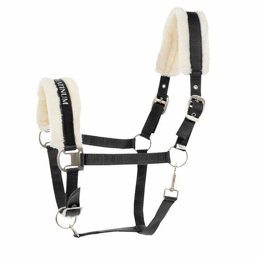 Horze Howard Halter & Lead Set (Black) - Pet And Farm 