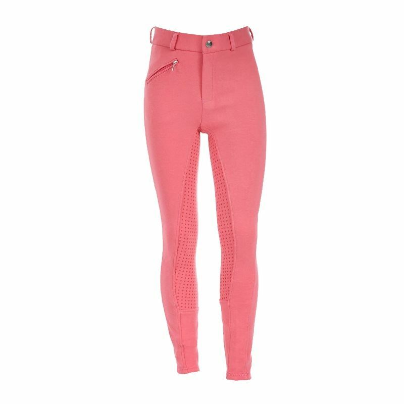 Horze Junior Active Silicone FS breeches - Pet And Farm 