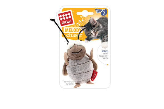 Gigwi Melody Cricket Hedge Hog Cat Toy - Pet And Farm