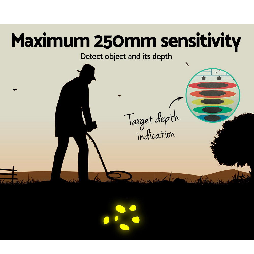 Metal Detector Deep Sensitive Searching Gold Digger Treasure Hunter LCD Screen - Pet And Farm 