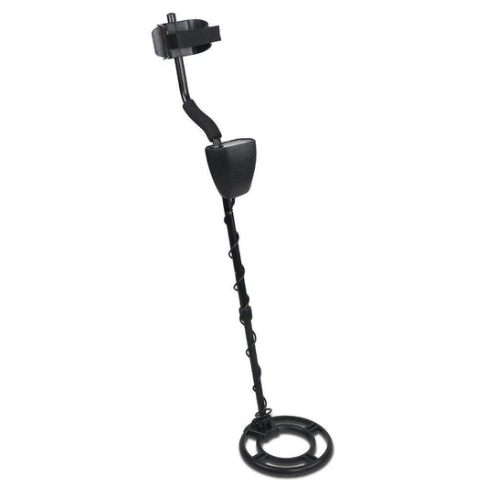 LCD Screen Metal Detector with Headphones - Black - Pet And Farm