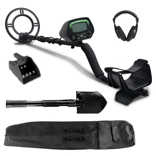 Deep Sensitive Metal Detector Searching Gold Digger Treasure Hunter LCD Shovel Sand Scoop - Pet And Farm