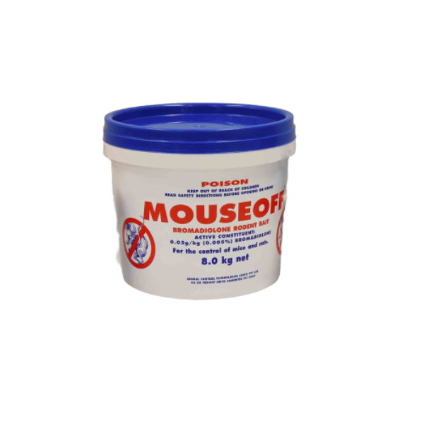 MOUSEOFF® Bromadiolone Rodent Grain Bait - Pet And Farm 