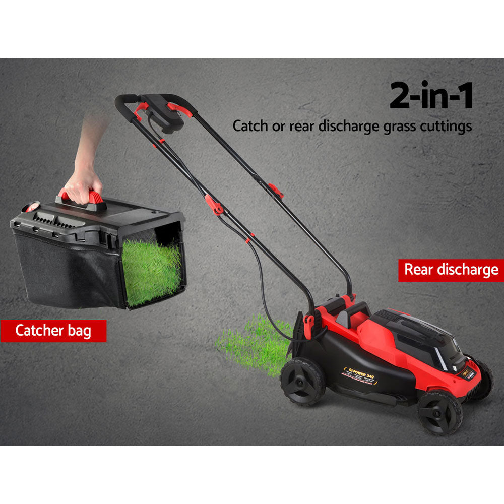 Garden Lawn Mower Cordless Lawnmower Electric Lithium Battery 40V - Pet And Farm 