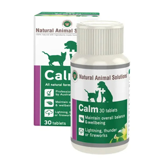 Natural Animal Solutions Calm For Dogs And Cats Tablets - Pet And Farm