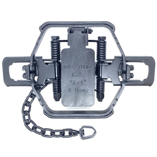 K9 Extreme Trap - 4 Coil Rubber Jaw Wild Dog Trap - Pet And Farm