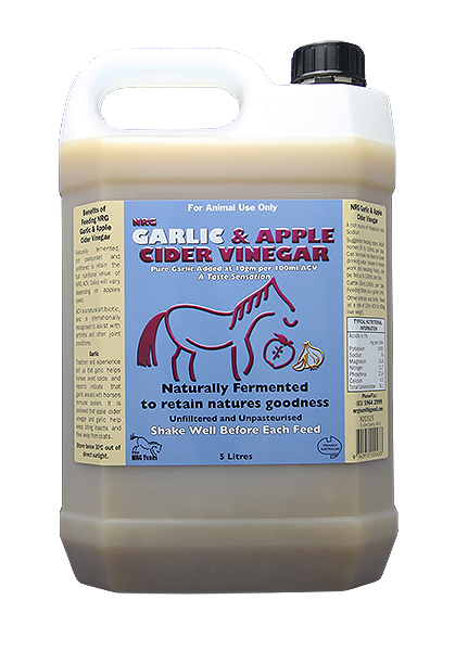 Nrg Garlic And Apple Cider Vinegar 5L - Pet And Farm