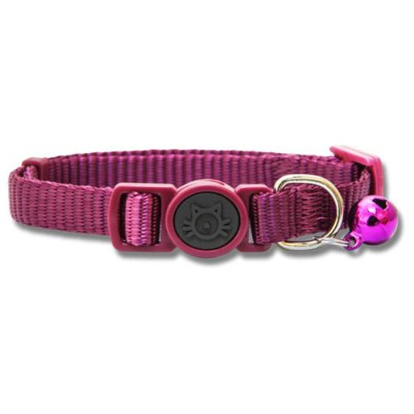 Nylon Cat Collar with Safety Buckle - Pet And Farm 