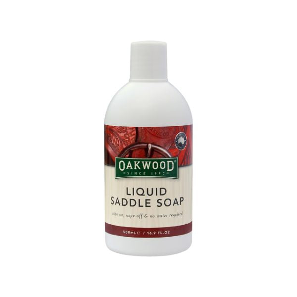 Oakwood Liquid Saddle Soap 500ml - Pet And Farm 