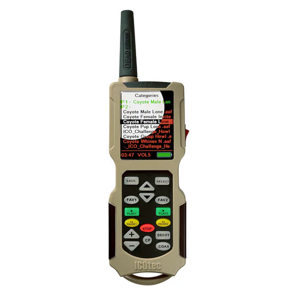 ICOtec Outlaw Plus Programmable Electronic Game Caller/Decoy Combo - Pet And Farm 