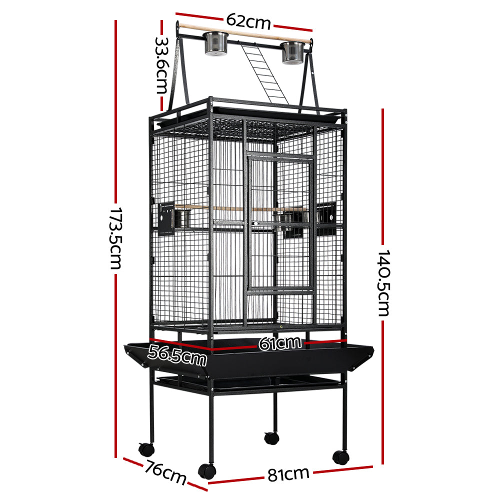 i.Pet Bird Cage 173cm Large Aviary - Pet And Farm 