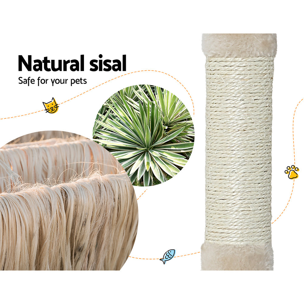 i.Pet Cat Tree 69cm Scratching Post Tower Scratcher Wood Condo Toys House Bed - Pet And Farm 