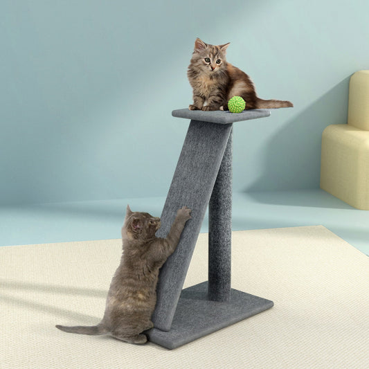 i.Pet Cat Tree 82cm Scratching Post Tower Scratcher Condo Trees Climb House - Pet And Farm 