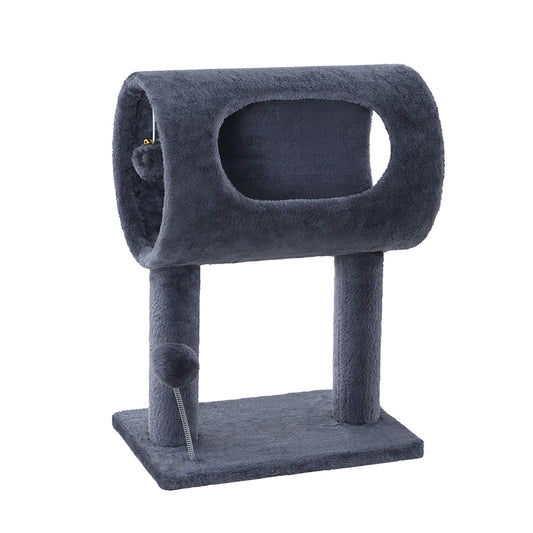 i.Pet Cat Tree Scratching Post Scratcher Tower Condo House Grey 53cm - Pet And Farm