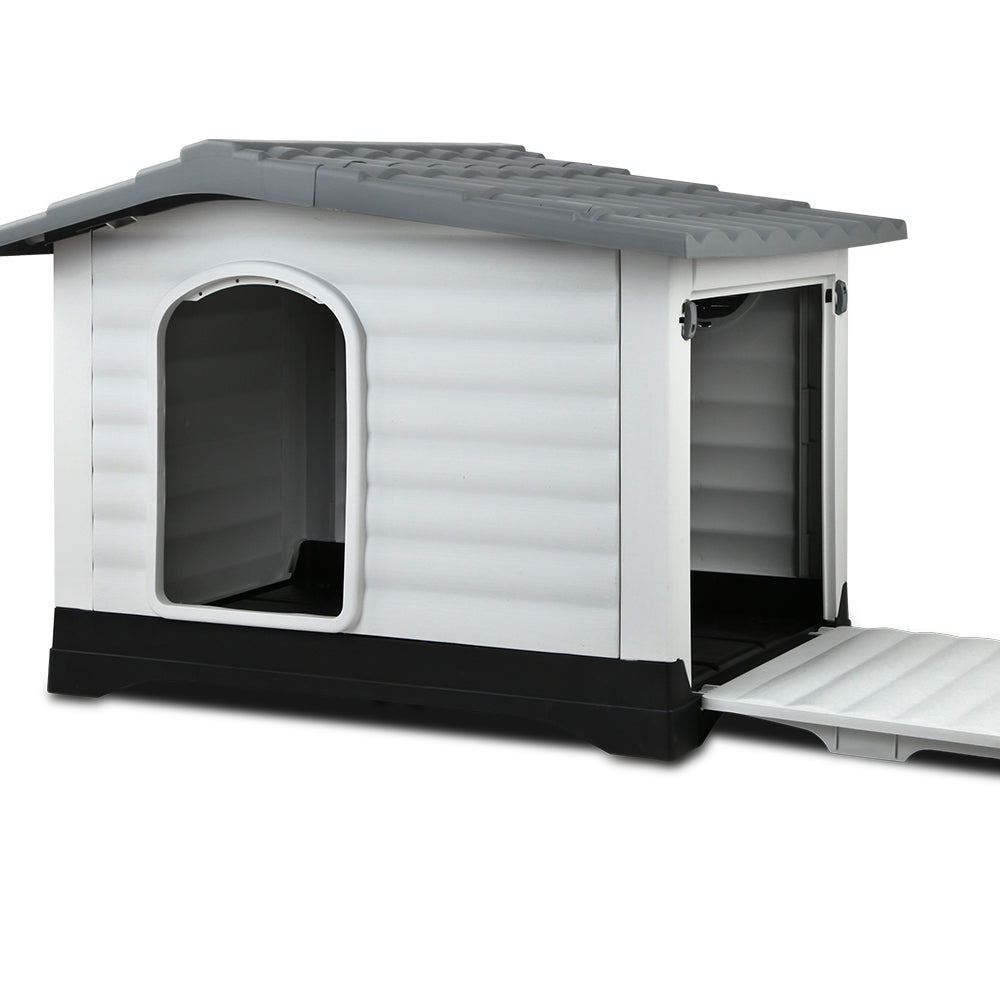 i.Pet Extra Extra Large Pet Kennel - Grey - Pet And Farm 