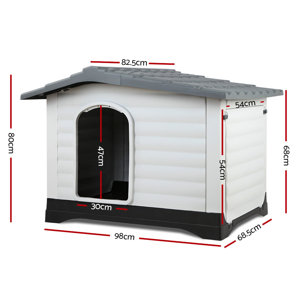 i.Pet Extra Extra Large Pet Kennel - Grey - Pet And Farm 