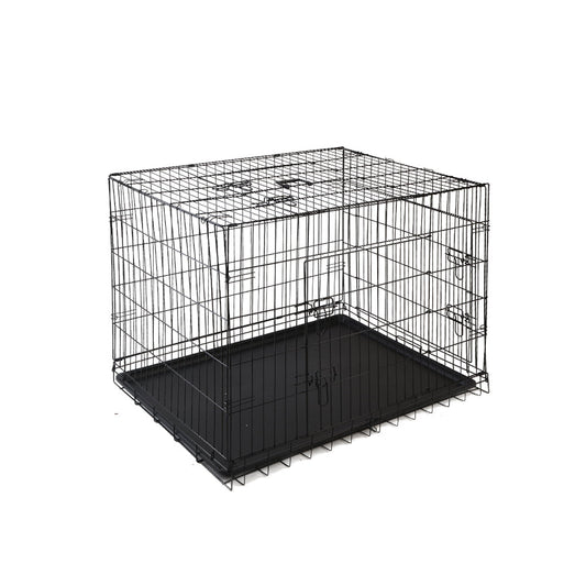 i.Pet 42inch Pet Cage - Black - Pet And Farm 