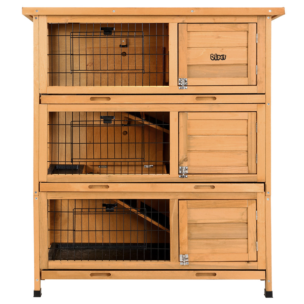 i.Pet Rabbit Hutch Hutches Guinea Pig Ferret - Pet And Farm 