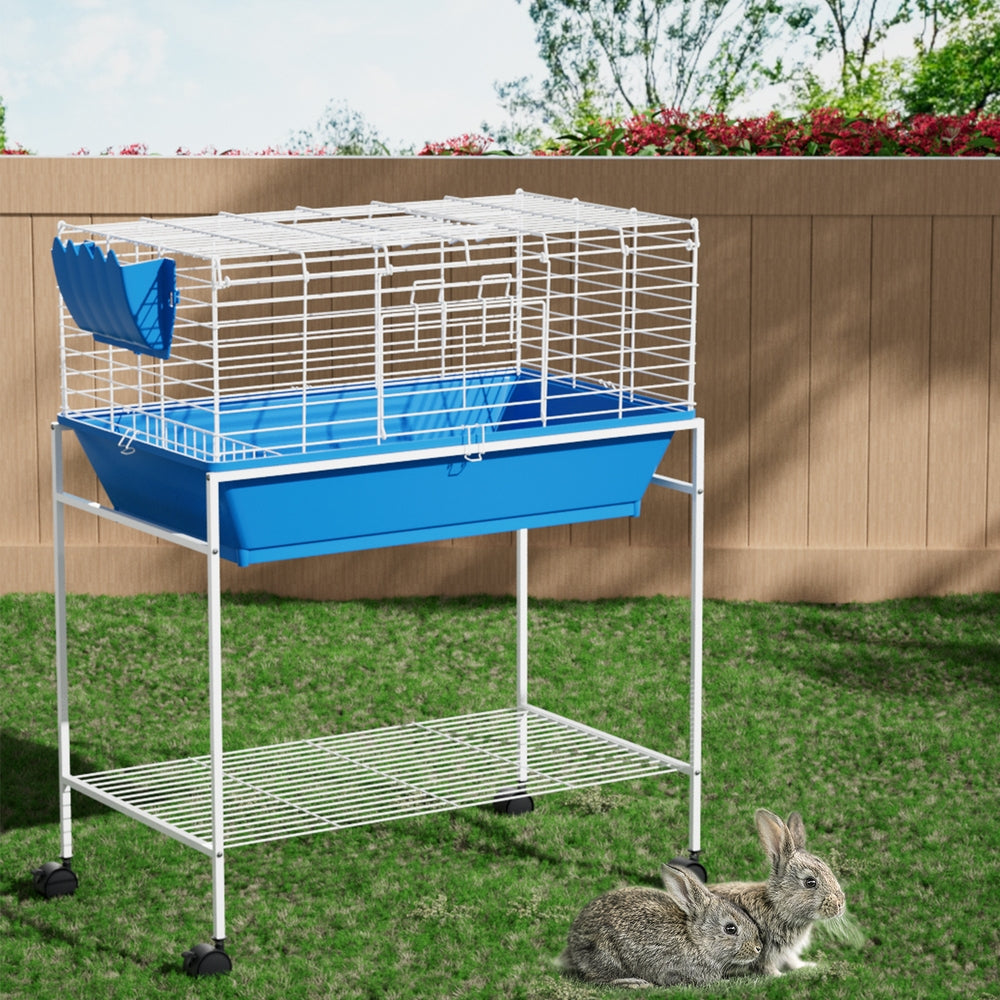 i.Pet Rabbit Cage 88cm Indoor Guinea Pig - Pet And Farm 