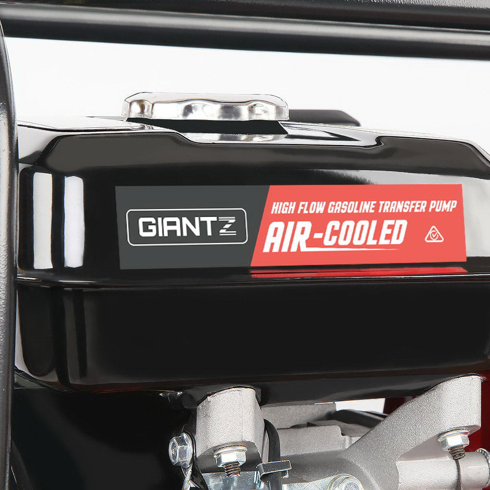 Giantz Petrol Water Pump 2" Transfer High Flow Fire Fighting Irrigation - Pet And Farm 