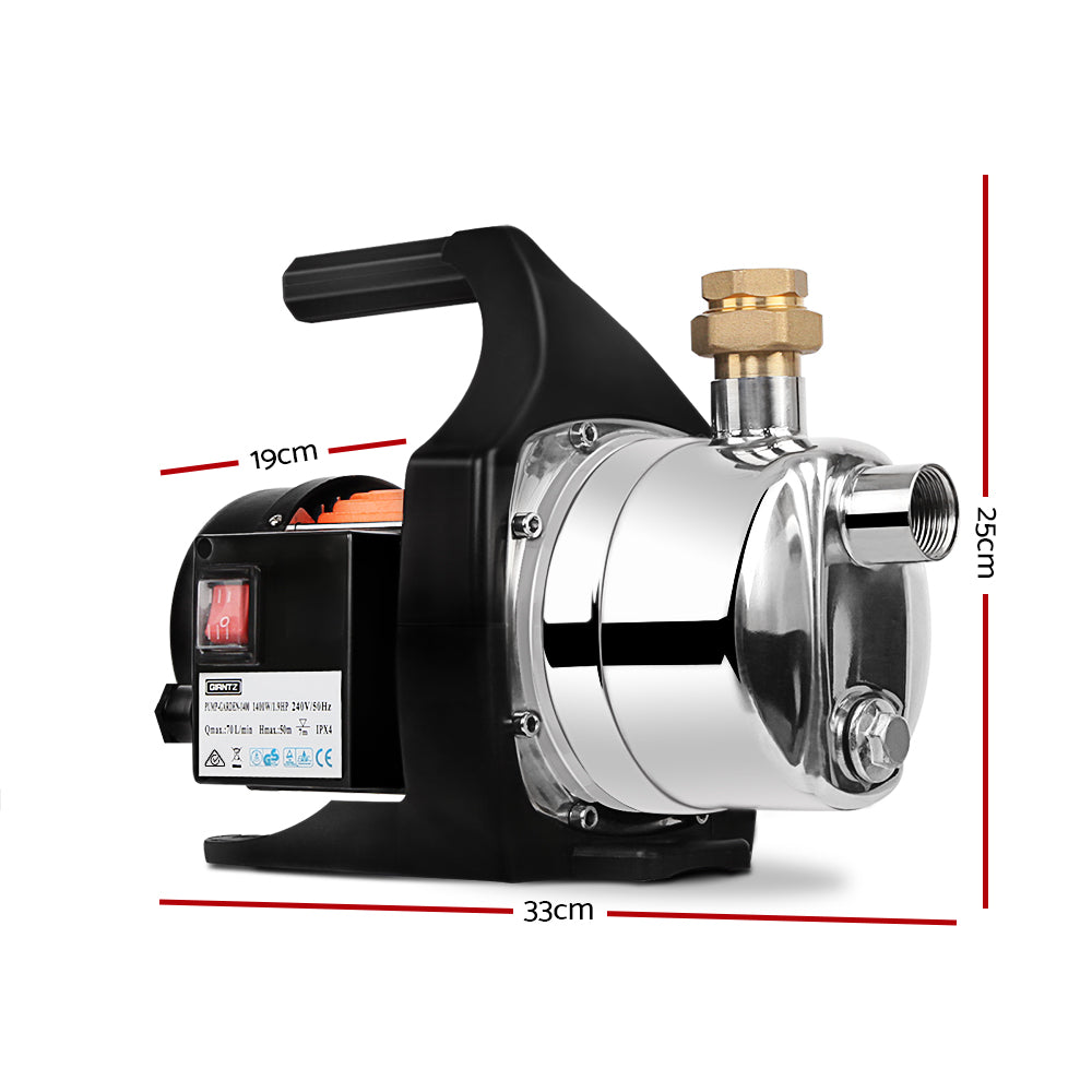 Giantz Garden Water Pump�High Pressure 1500W Tank Rain Farm Irrigation House - Pet And Farm 