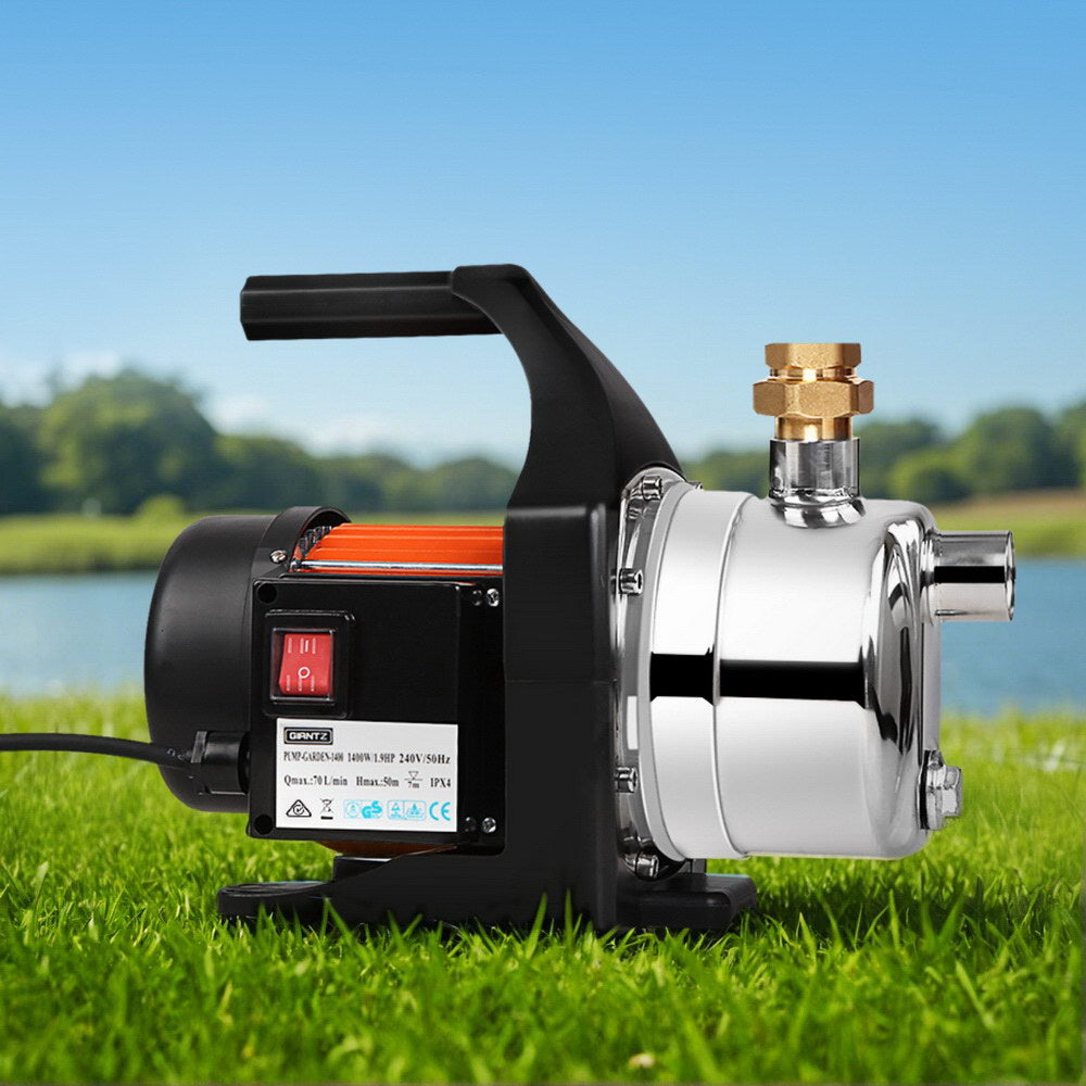 Giantz Garden Water Pump�High Pressure 1500W Tank Rain Farm Irrigation House - Pet And Farm 