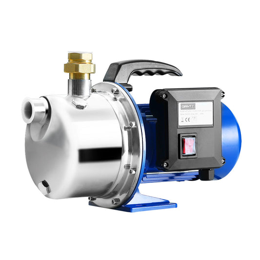 Giantz Garden Water Jet Pump High Pressure 1100W Tank Rain Farm Irrigation House - Pet And Farm 