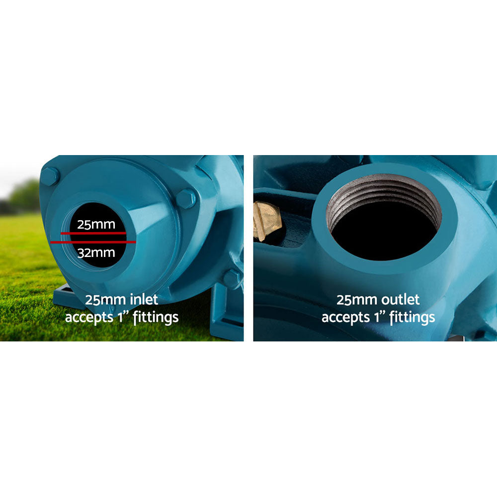 Giantz Peripheral Water Pump Garden Boiler Car Wash Electric Irrigation QB60 - Pet And Farm 