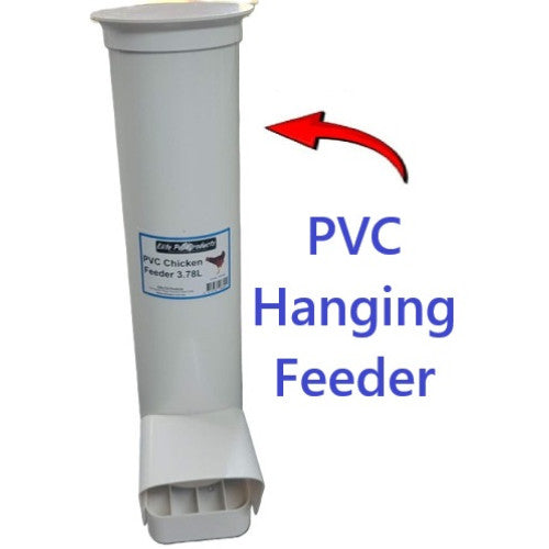 PVC Chicken Feeder 3.78L - Pet And Farm 