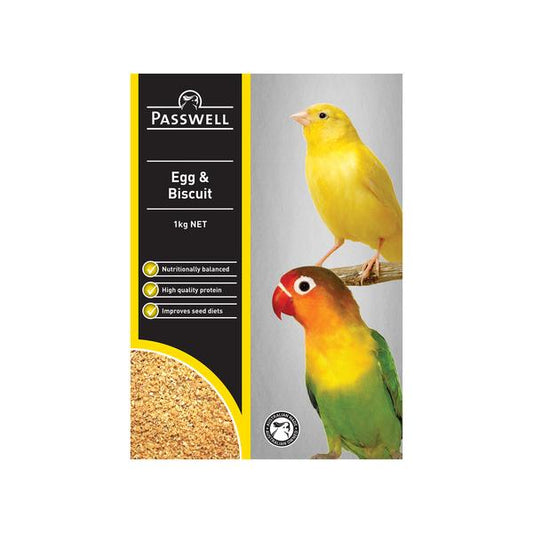 Passwell Egg & Biscuit 1kg - Pet And Farm