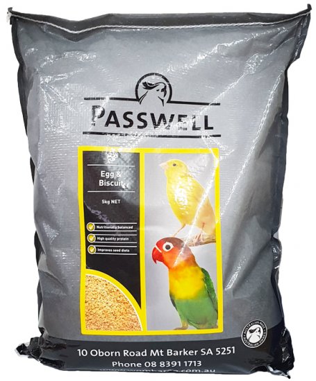 Passwell Egg & Biscuit 5kg - Pet And Farm
