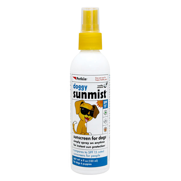 Petkin Doggy Sunmist SP15+ 120ml - Pet And Farm 