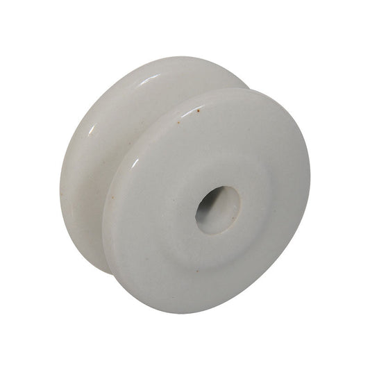 Nemtek Porcelain Bobbin Insulator 10pk
