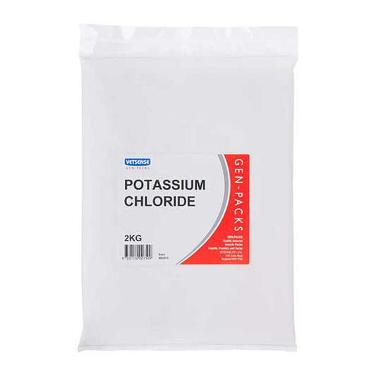 Vetsense Gen Packs Potassium Chloride