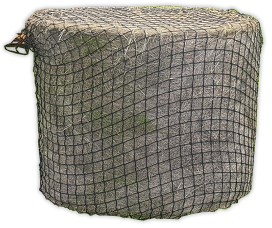 Round Bale Slow Feed Hay Net 5'x4' - Pet And Farm 