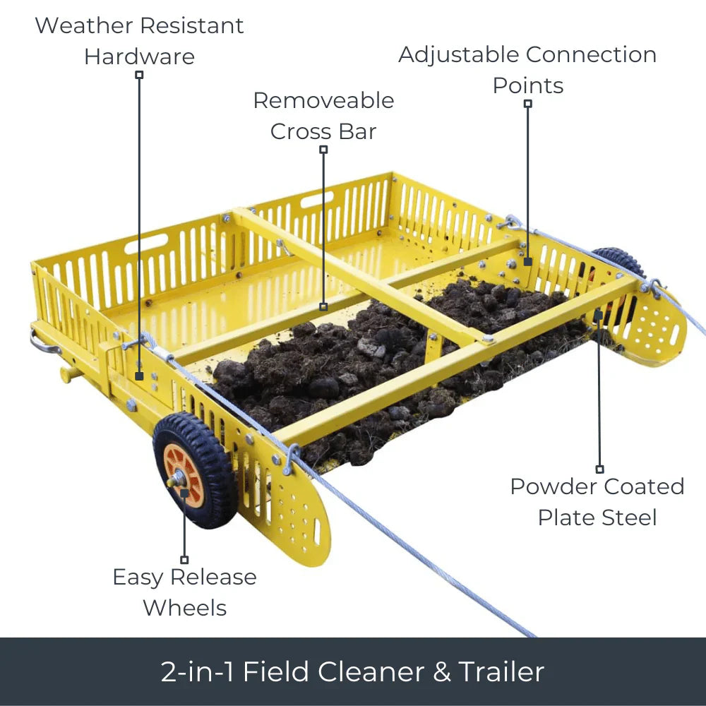 Scoop'N'Tow Manure Scooper