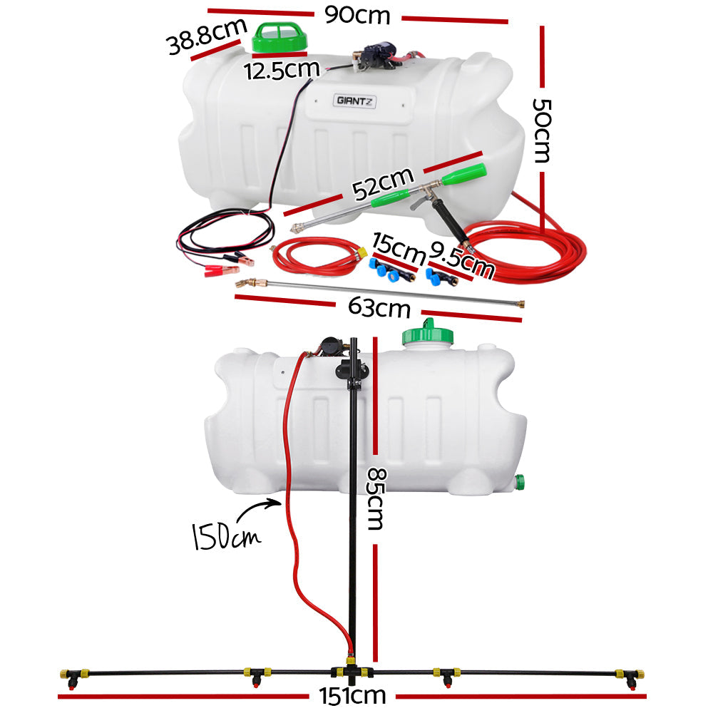 Giantz 100L Weed Sprayer - Pet And Farm 