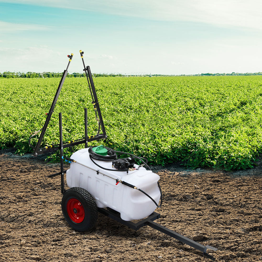 Giantz Weed Sprayer 100L Tank with Trailer - Pet And Farm 