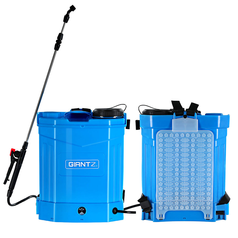 Giantz Weed Sprayer Electric 16L Knapsack Backpack Pesticide Spray Farm Garden - Pet And Farm 