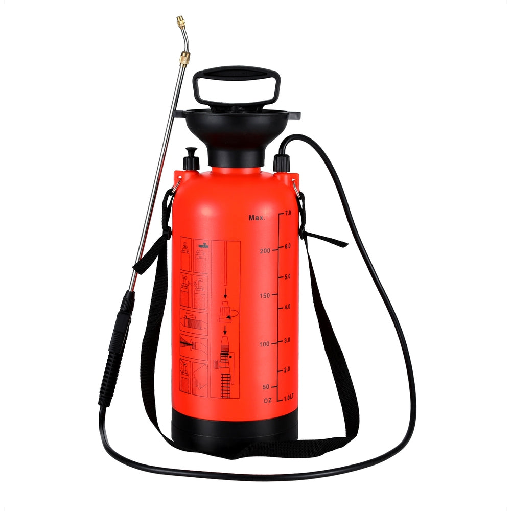 Giantz Weed Sprayer Pressure 7L Shoulder Garden Spray - Pet And Farm 