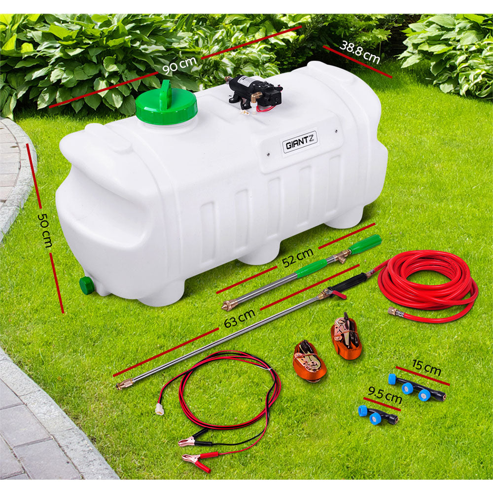 Giantz 100L ATV Weed Sprayer Spot Spray 1.5 M Boom Chemical Garden Farm Pump - Pet And Farm 