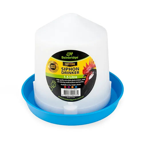 Supreme Siphon Poultry Drinker - Pet And Farm