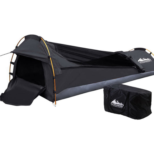 Weisshorn Camping Swags Single Biker Swag Grey Ripstop Canvas - Pet And Farm
