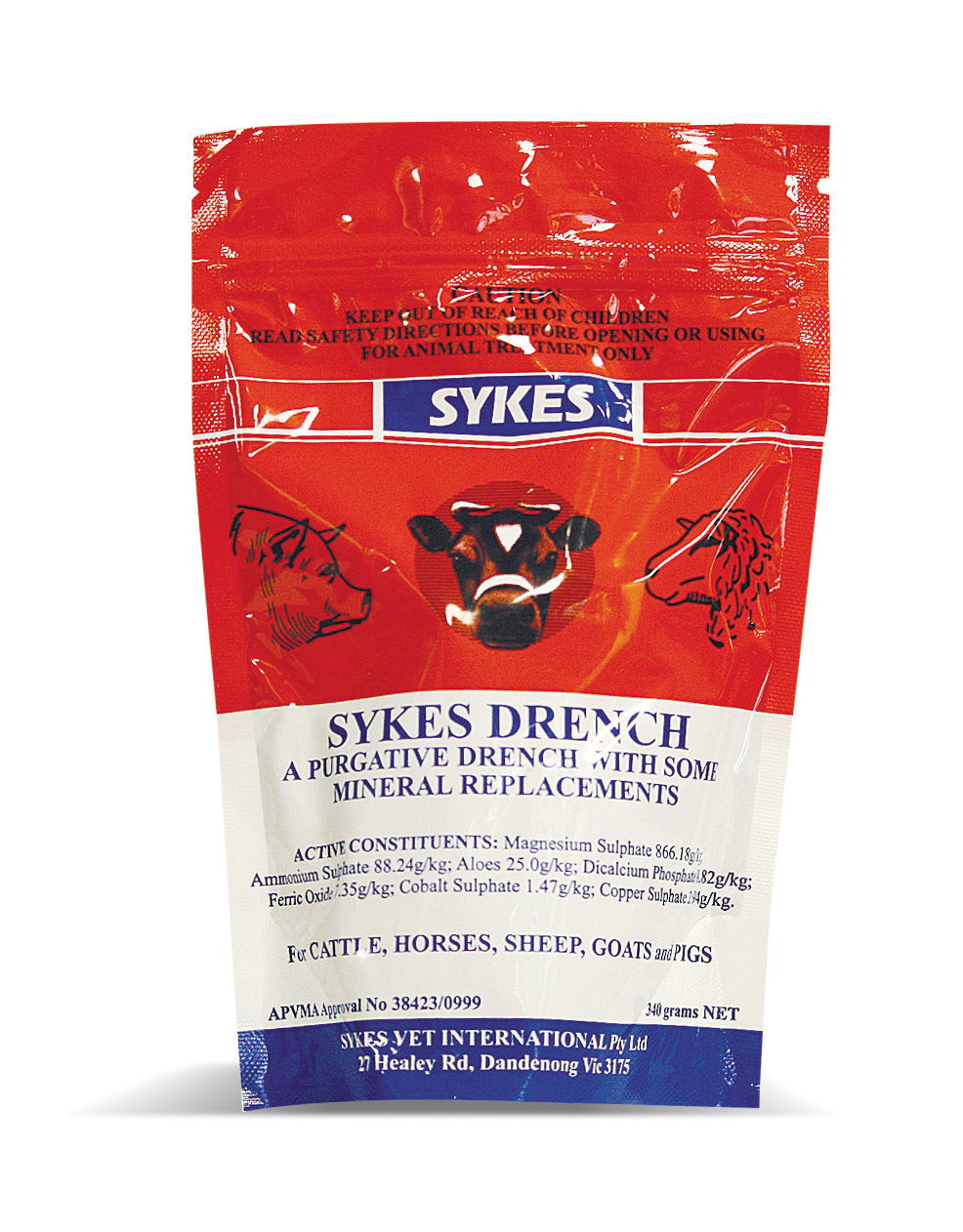 Sykes Drench 340gm - Pet And Farm 