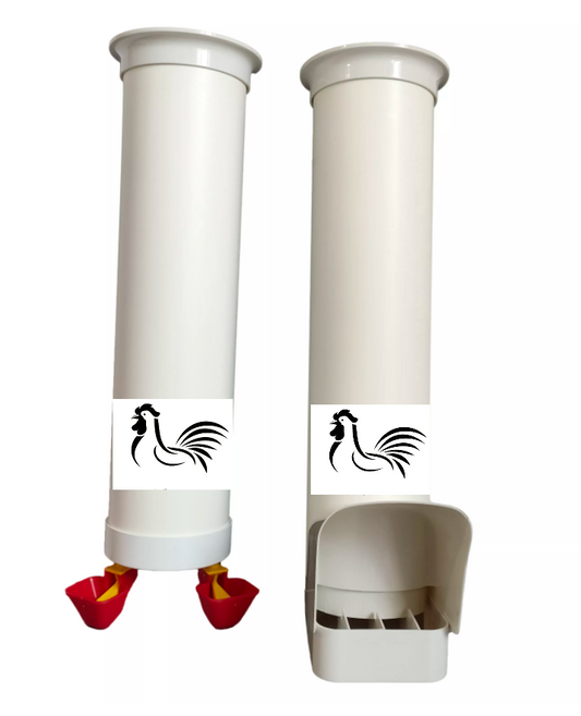 Cheeky Chooka Poultry Feeder & Waterer Set - Pet And Farm
