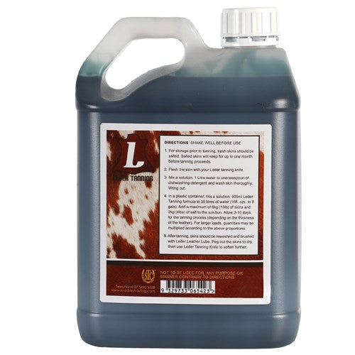 Leder Tanning Formula 2.5L - Pet And Farm 