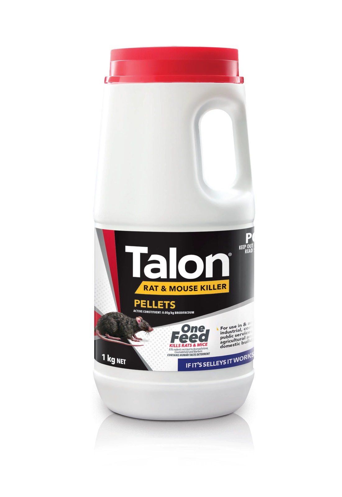 Talon Rat and Mouse Killer Pellets 1Kg One feed Kill – Equine And Pet