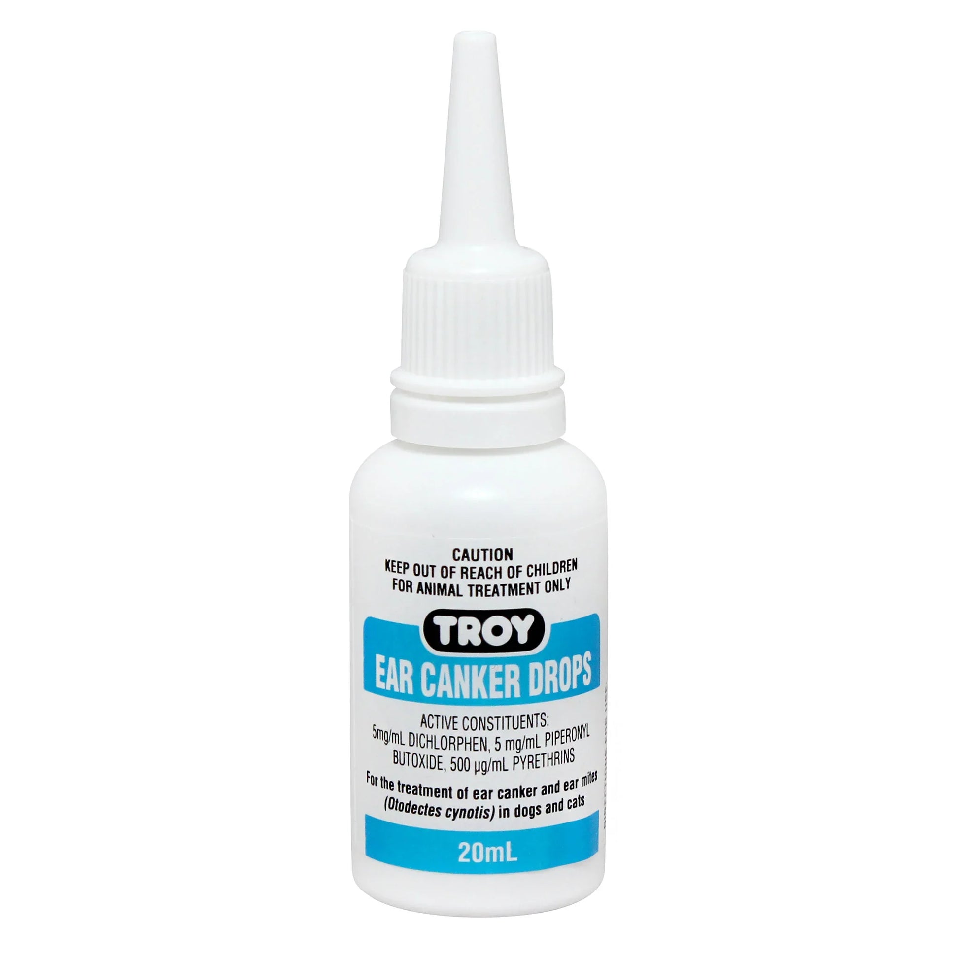 Troy Ear Canker Drops 20ml - Pet And Farm 