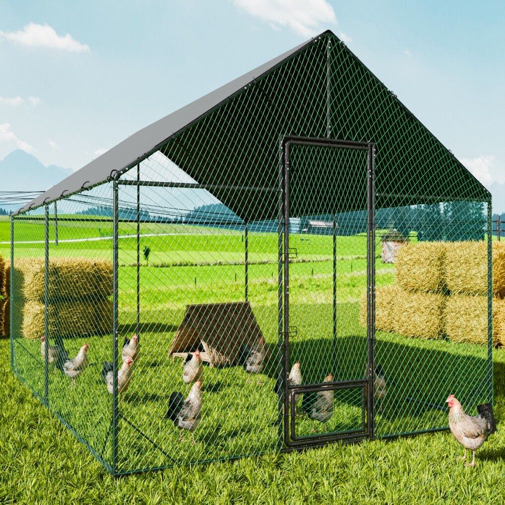 XL Chicken Coop 276x405x300cm Large Hen House Cage - Pet And Farm 